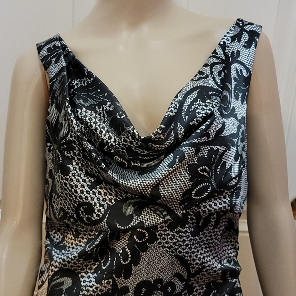 Sleeveless Sexy Scoop Front Dress